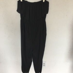 Princess Vera Wang Sleeveless Black Jumpsuit